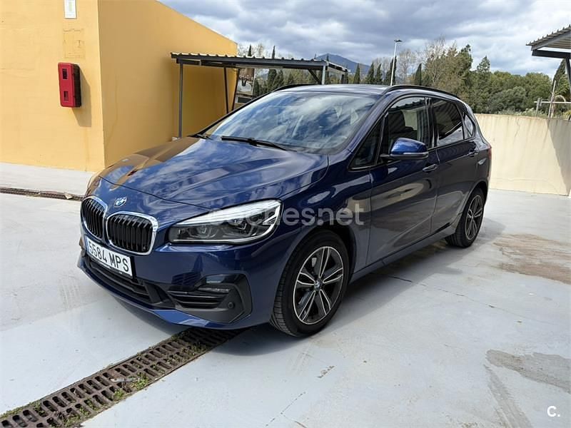 Usado BMW 218 150 CV (110 kW) 2019 Azul Familiar