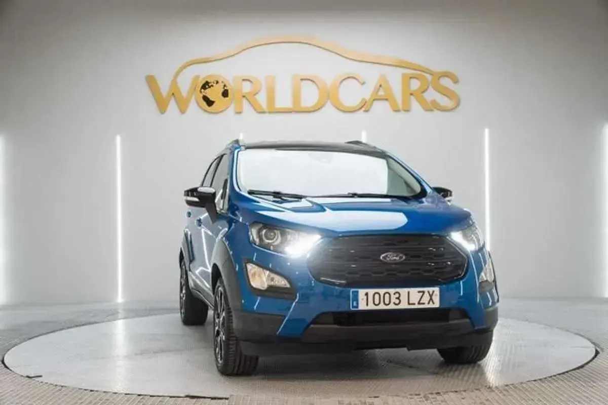 Usado Ford Ecosport Active 125 CV (91 kW) 2022 Azul SUV