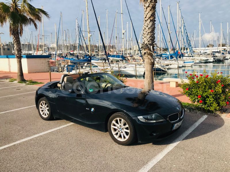 Negro Usado 2005 BMW Z4 Descapotable | 8900 € (Buen precio) - Imagen 1/4