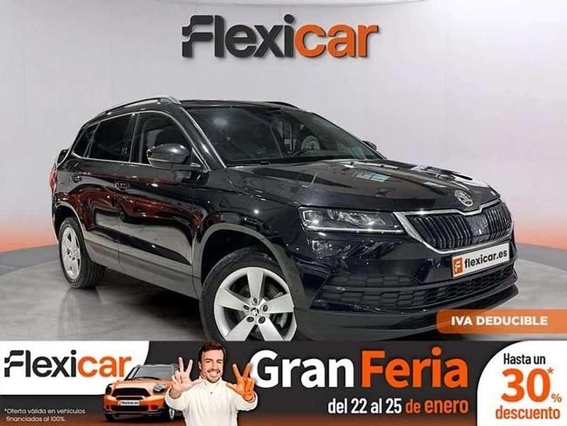 Negro Usado 2021 Skoda Karoq Ambition SUV | 18.390 € (Super precio) - Imagen 1/4