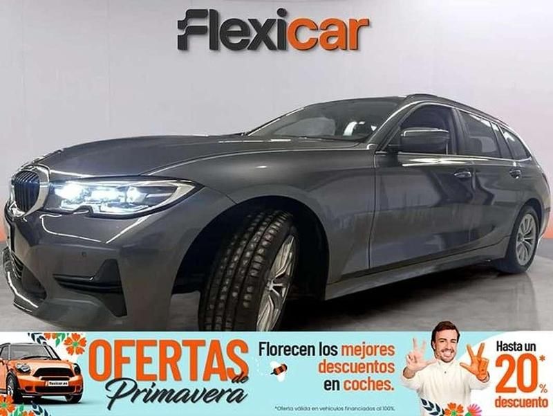 Usado BMW 320e 190 CV (139 kW) 2021 Negro Familiar