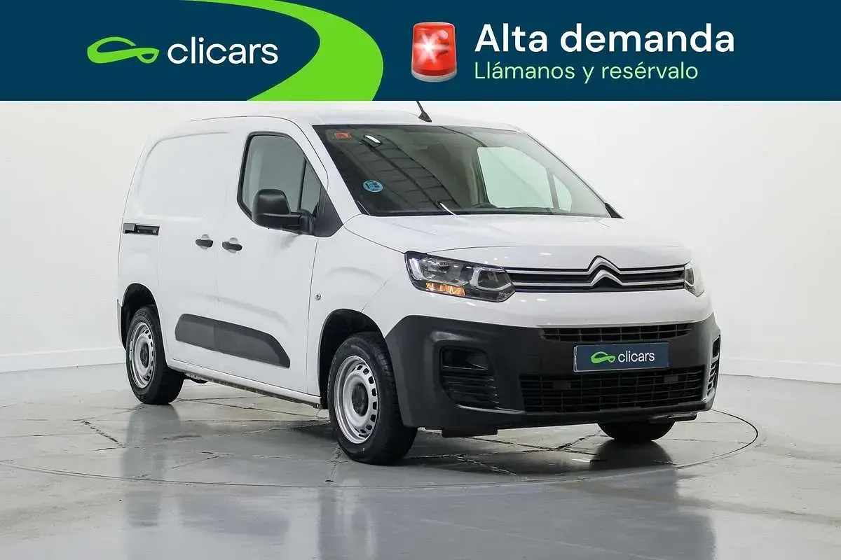 Usado Citroën e-Berlingo 102 CV (75 kW) 2021 Blanco Van