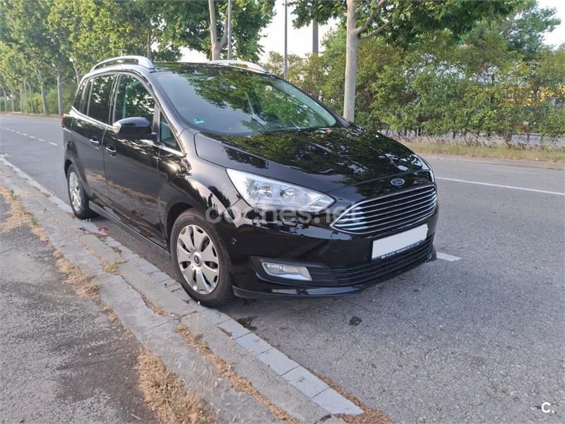 Negro Usado 2016 Ford Grand C-Max Titanium Monovolumen | 12.999 € (Un poco caro) - Imagen 1/4