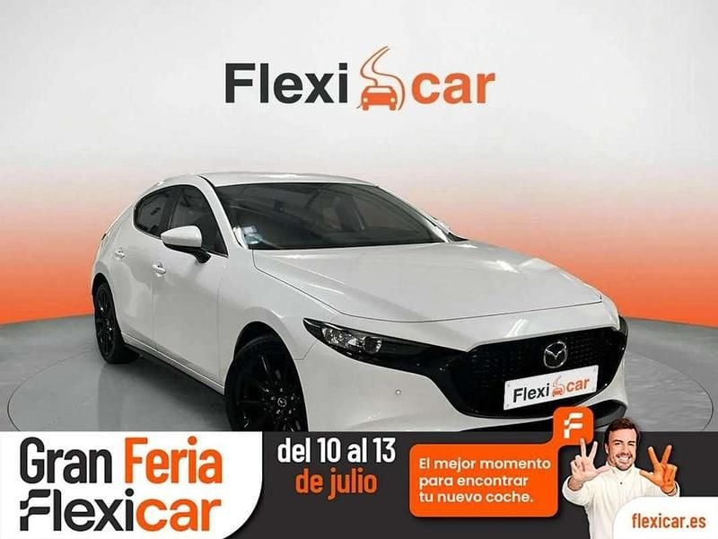 Blanco Usado 2021 Mazda 3 Berlina | 21.190 € (Precio justo) - Imagen 1/4