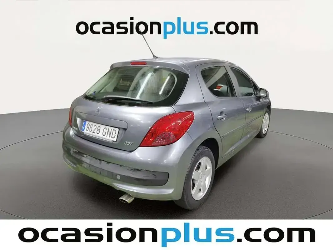 Usado Peugeot 207 Sport 95 CV (69 kW) 2009 Gris Utilitario