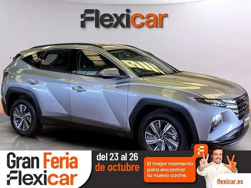 Gris Usado 2023 Hyundai Tucson N Line SUV | 26.090 € (Precio justo) - Imagen 1/4