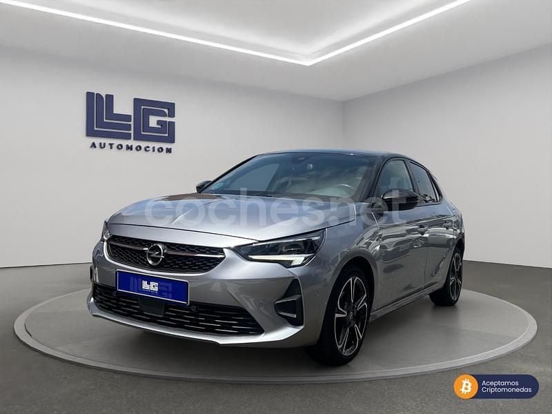 Gris / plata Usado 2022 Opel Corsa GS Line Berlina | 13.790 € (Precio justo) - Imagen 1/4