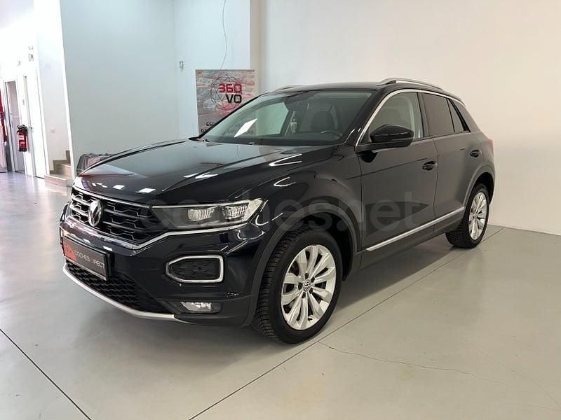 Usado VW T-Roc Sportline 150 CV (110 kW) 2019 Negro SUV