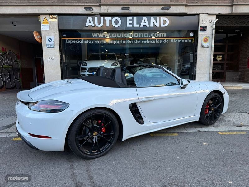 Blanco Usado 2017 Porsche 718 Boxster S Descapotable | 58.900 € - Imagen 1/4
