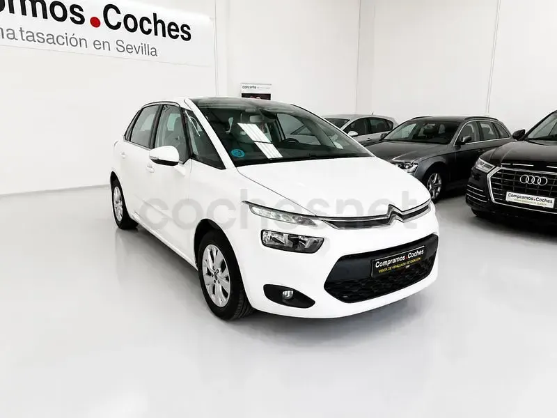 Usado Citroën C4 Picasso Seduction 115 CV (84 kW) 2015 Blanco Monovolumen