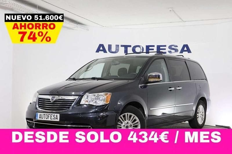 Azul Usado 2014 Lancia Voyager Platinum Monovolumen | 13.450 € (Precio justo) - Imagen 1/4