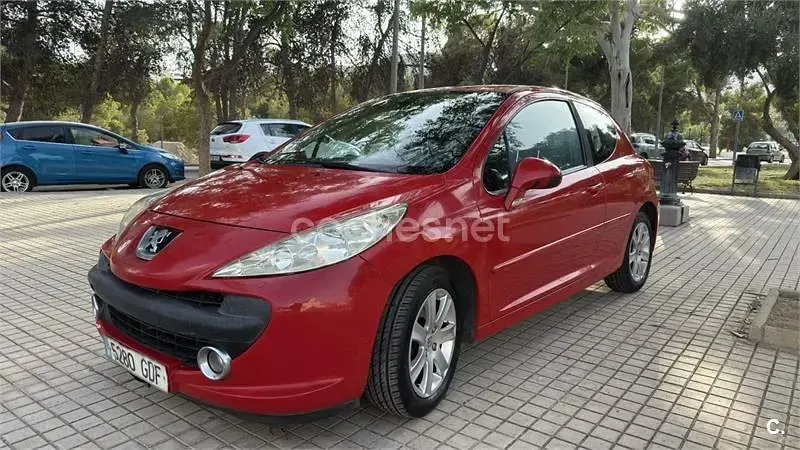 Usado Peugeot 207 Sport 110 CV (80 kW) 2008 Rojo Berlina