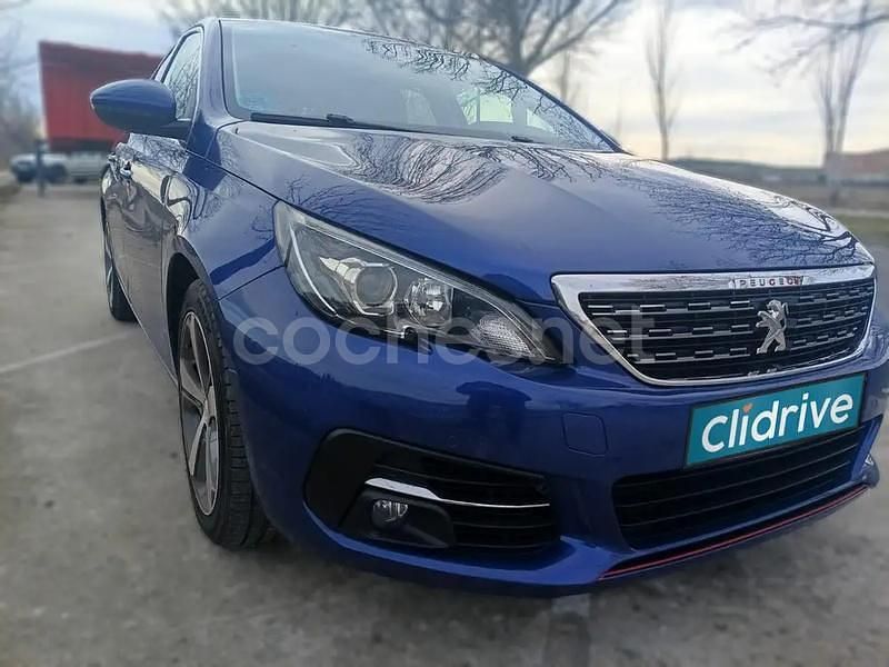 Usado Peugeot 308 SW Allure 120 CV (88 kW) 2017 Azul Familiar
