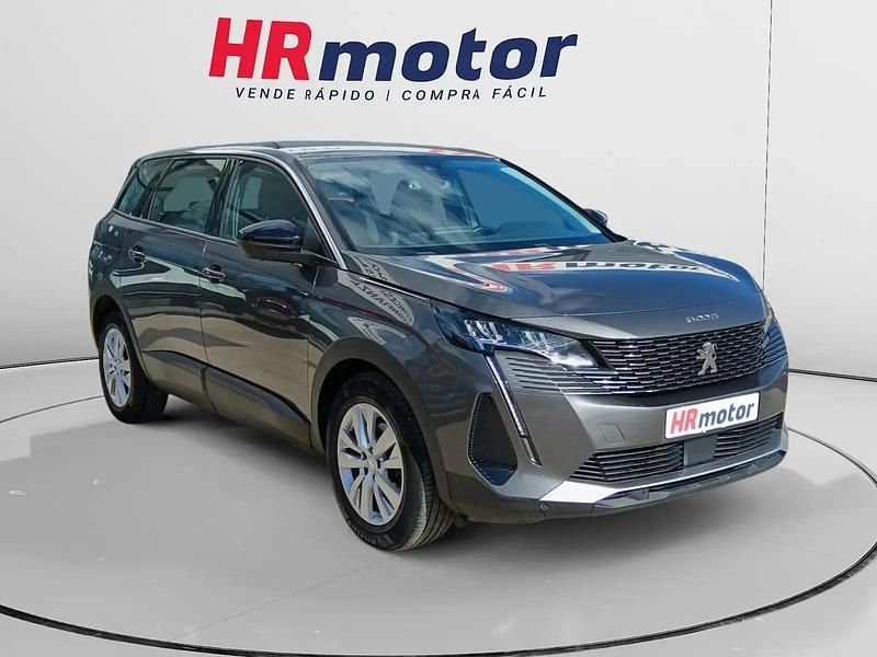 Gris Usado 2022 Peugeot 5008 Active Monovolumen | 17.550 € (Super precio) - Imagen 1/4