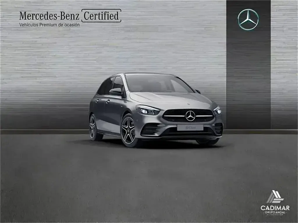 Usado Mercedes B200 150 CV (110 kW) 2021 Gris Utilitario