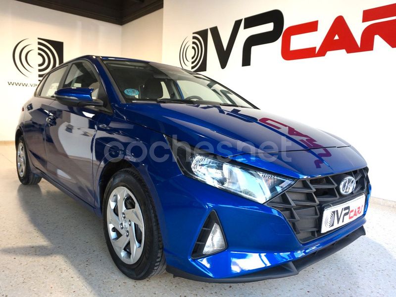 Azul Usado 2022 Hyundai i20 Berlina | 12.990 € (Precio justo) - Imagen 1/4