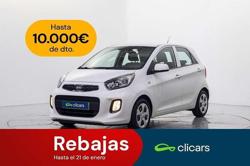 Blanco Usado 2015 Kia Picanto Utilitario | 7090 € (Precio justo) - Imagen 1/4