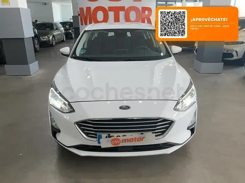 Usado Ford Focus Trend 120 CV (88 kW) 2022 Blanco Berlina