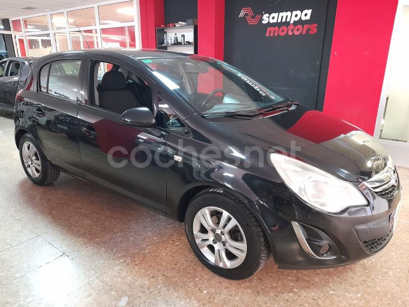 Negro Usado 2013 Opel Corsa Selective Berlina | 6490 € (Precio justo) - Imagen 1/4