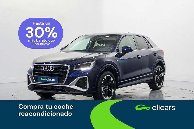 Azul Usado 2022 Audi Q2 S-Line SUV | 24.790 € (Precio justo) - Imagen 1/4