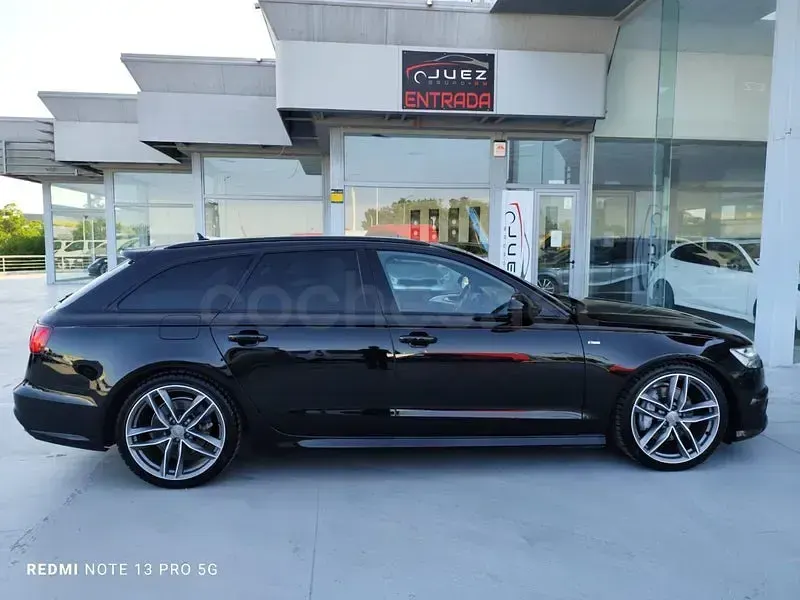 Usado Audi A6 S-Line 272 CV (200 kW) 2018 Negro Familiar