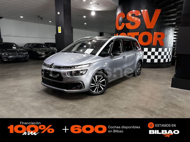 Gris / plata Usado 2022 Citroën C4 SpaceTourer Shine Monovolumen | 17.450 € (Precio justo) - Imagen 1/4