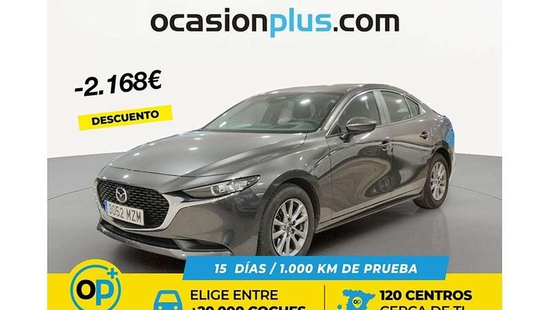 Usado Mazda 3 Prime-Line 140 CV (102 kW) 2025 Gris Berlina