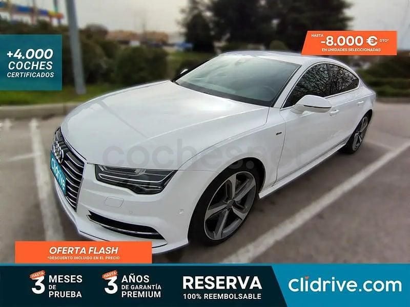 Usado Audi A7 Sportback Premium 320 CV (235 kW) 2017 Blanco Utilitario