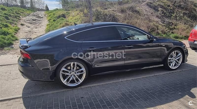 Usado Audi A7 Sportback S-Line 272 CV (200 kW) 2016 Azul Utilitario