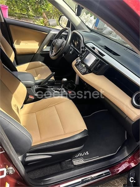 Brugt Toyota RAV4 Hybrid Executive 197 HK (144 kW) 2016 Rød SUV