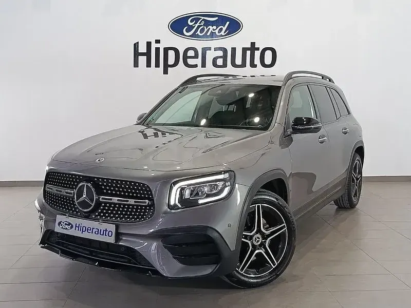 Usado Mercedes GLB200 150 CV (110 kW) 2022 Gris / plata SUV