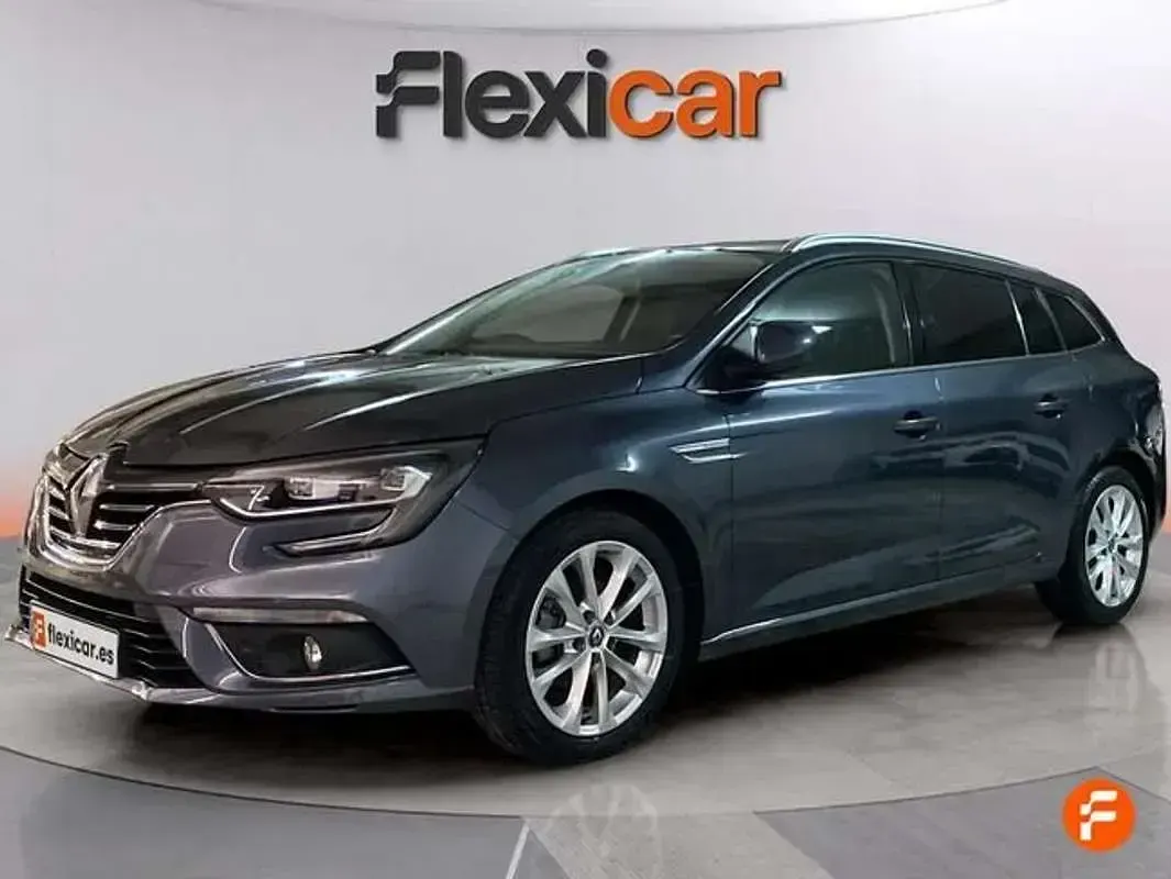 Usado Renault Mégane GrandTour Business 116 CV (85 kW) 2020 Azul Familiar