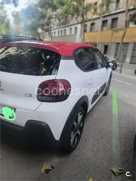 Usado Citroën C3 Shine 99 CV (72 kW) 2017 Blanco Berlina