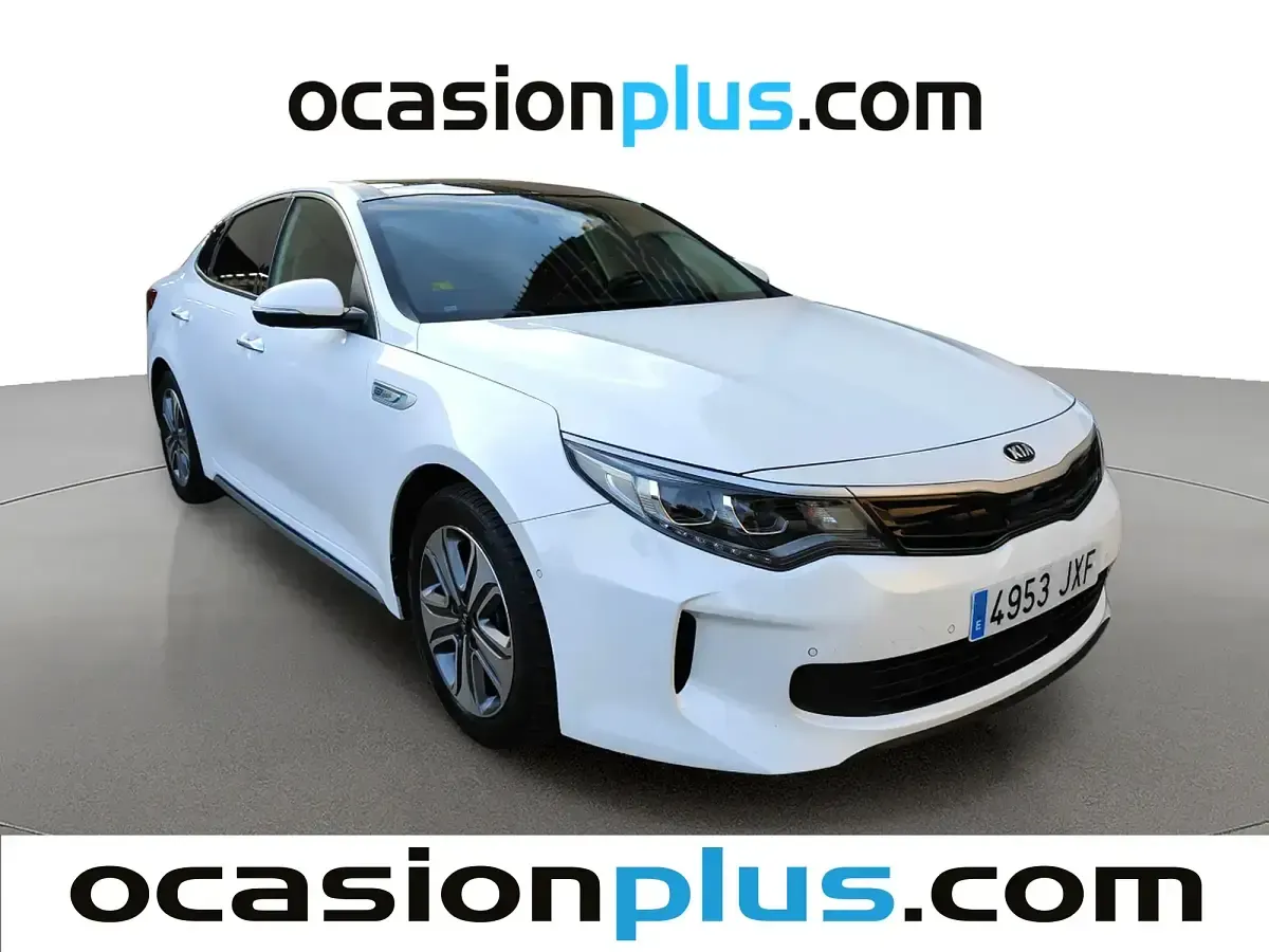 Usado Kia Optima Hybrid 205 CV (150 kW) 2017 Blanco Berlina
