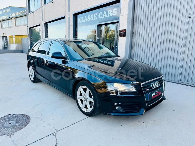 Negro Usado 2008 Audi A4 S-Line Familiar | 10.890 € (Precio justo) - Imagen 1/4