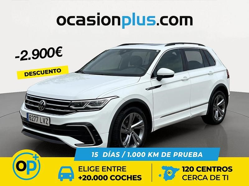 Usado VW Tiguan R-line 150 CV (110 kW) 2022 Blanco SUV