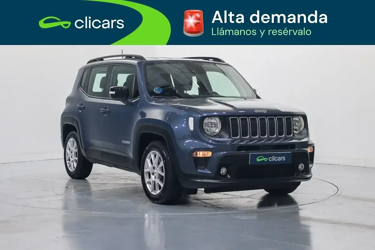 Usado Jeep Renegade Limited 130 CV (95 kW) 2024 Azul SUV