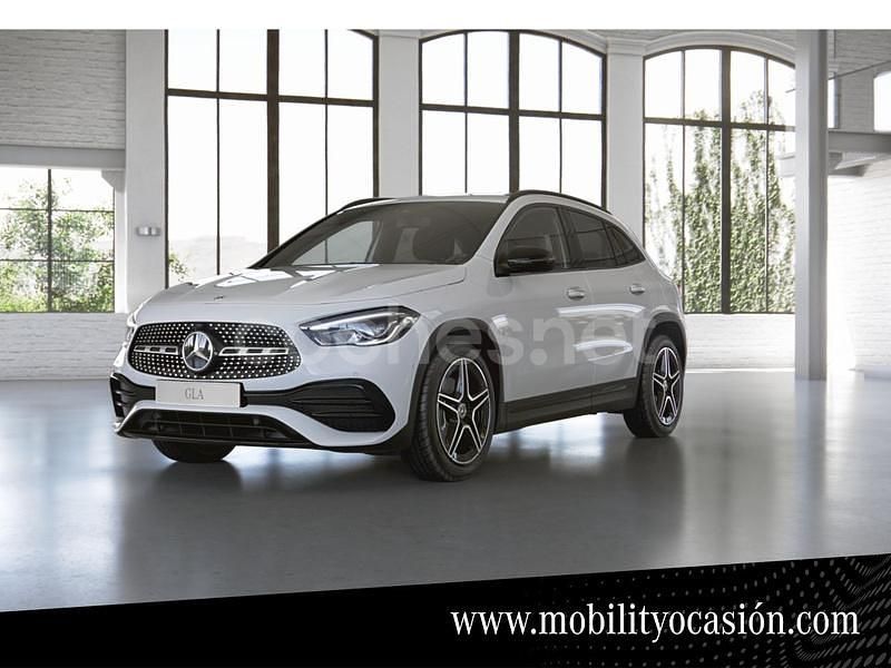 Blanco polar pintura unicolor Usado 2022 Mercedes GLA200 AMG line SUV | 36.900 € (Precio justo) - Imagen 1/4