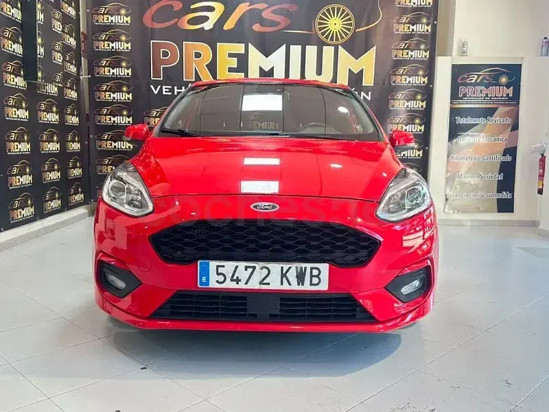 Usado Ford Fiesta ST-Line 100 CV (73 kW) 2019 Rojo Utilitario