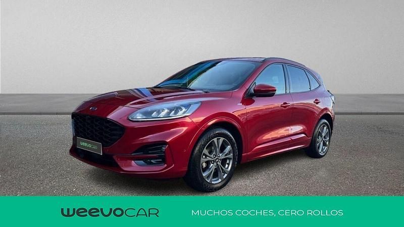 Rojo Usado 2021 Ford Kuga ST-Line SUV | 21.500 € (Caro) - Imagen 1/4