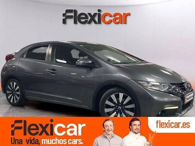 Gris Usado 2014 Honda Civic Comfort Berlina | 11.990 € (Buen precio) - Imagen 1/4
