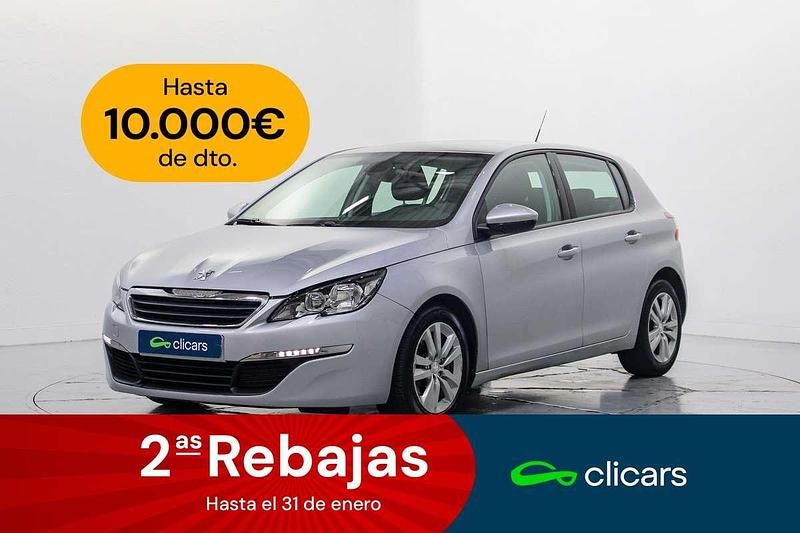 Gris Usado 2015 Peugeot 308 Active Utilitario | 8590 € (Precio justo) - Imagen 1/4