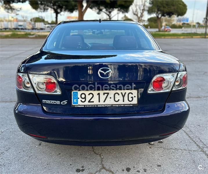 Usado Mazda 6 Sportive 136 CV (100 kW) 2004 Azul Berlina