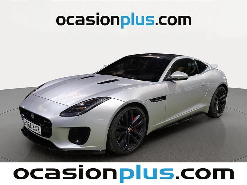 Gris plata Usado 2019 Jaguar F-Type R-Dynamic Coupe | 42.719 € (Precio justo) - Imagen 1/4