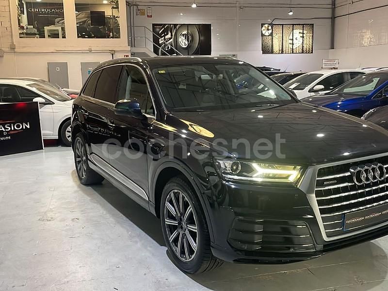 Azul Usado 2016 Audi Q7 Sport SUV | 28.990 € (Precio justo) - Imagen 1/4