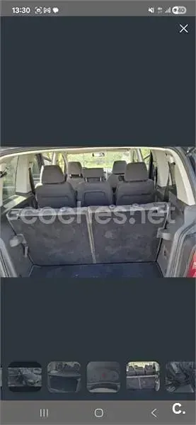 Usado VW Touran Highline 140 CV (102 kW) 2007 Negro Monovolumen