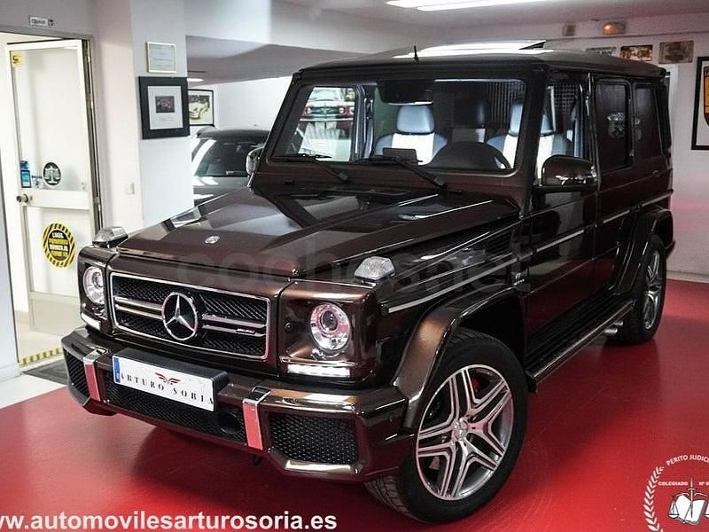 Marrón Usado 2017 Mercedes G63 AMG SUV | 115.000 € (Precio justo) - Imagen 1/4