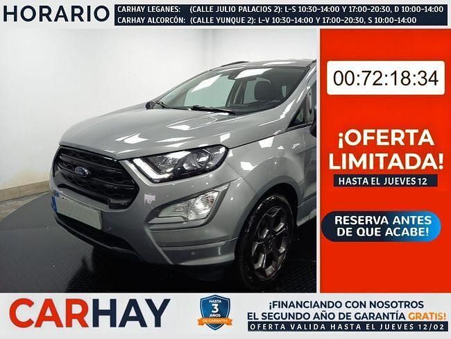 Gris Usado 2022 Ford Ecosport ST-Line SUV | 12.390 € (Precio justo) - Imagen 1/4