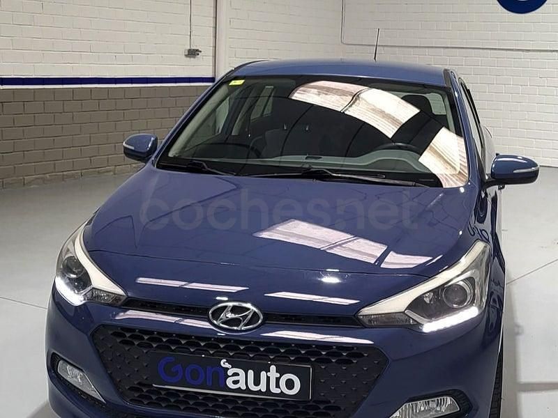 Brugt Hyundai i20 Style 100 HK (73 kW) 2016 Blå Sedan
