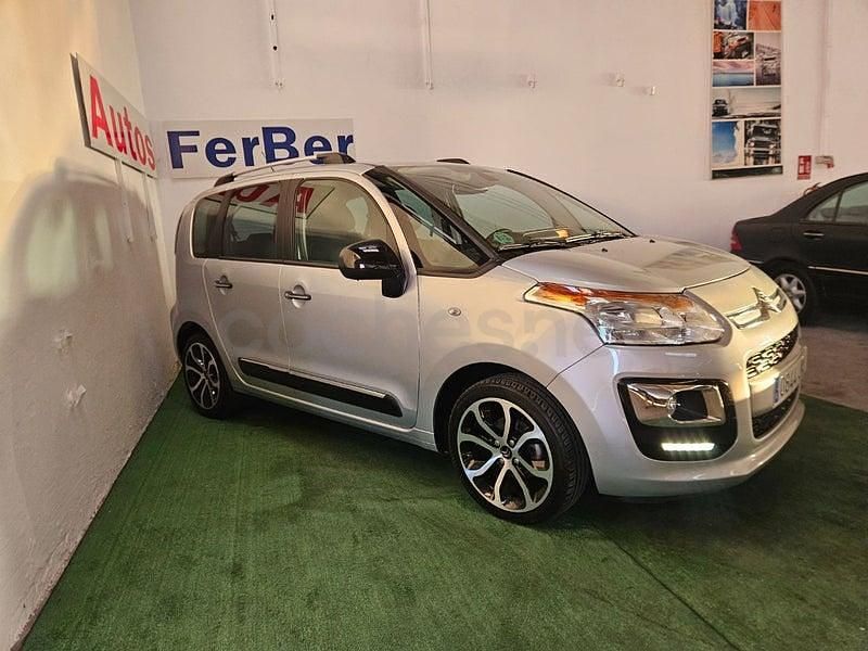 Usado Citroën C3 Picasso Exclusive 99 CV (72 kW) 2016 Gris / plata Monovolumen